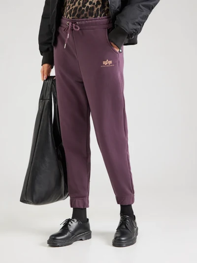 Alpha Industries Pants, Purple