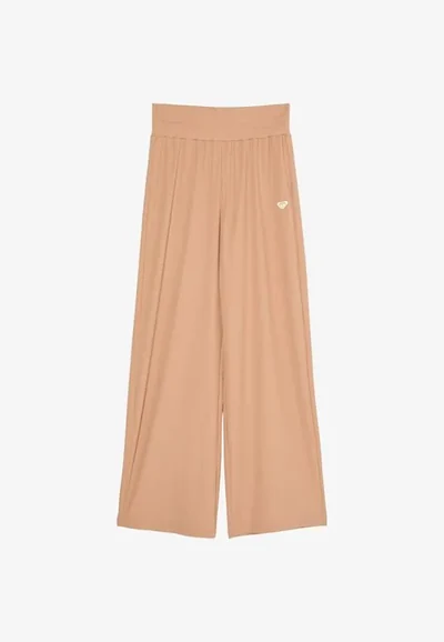 Roxy Rise & Vibe Rib Smoked pants, Brown