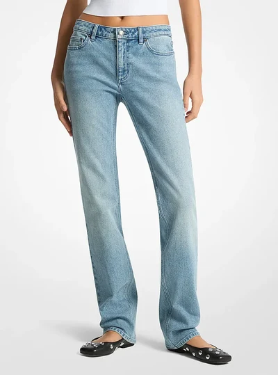MICHAEL Michael Kors Stretch Denim Cigarette Jeans, HORIZONWASH