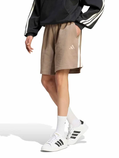 adidas SPORTSWEAR Workout Pants 'Kit 3-Stripes', Khaki Six