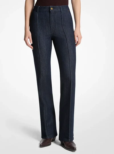 MICHAEL Michael Kors Bootcut Denim Jeans, RINSE