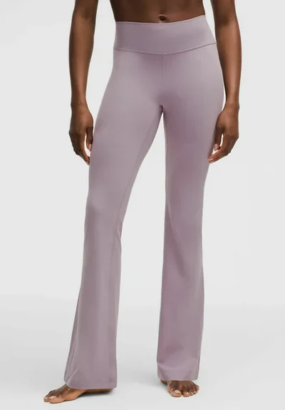 lululemon ALIGN™ FOLDOVER RELAXED - Trousers - black-, lotus lavender