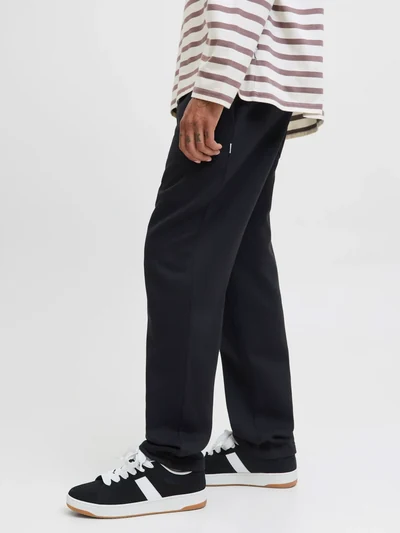 Jack & Jones Plus Pants 'JPSTKane Bradley', Black