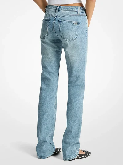 MICHAEL Michael Kors Stretch Denim Cigarette Jeans, HORIZONWASH