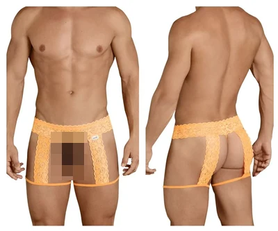 Candyman Men's Underwear 99369X Thongs Color Hot Orange, Hot Orange