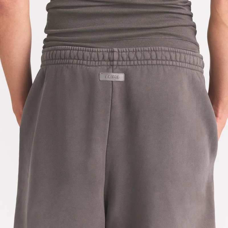 SKIMS Heavyweight Fleece Mens Straight Leg Pant | Sterling, Sterling