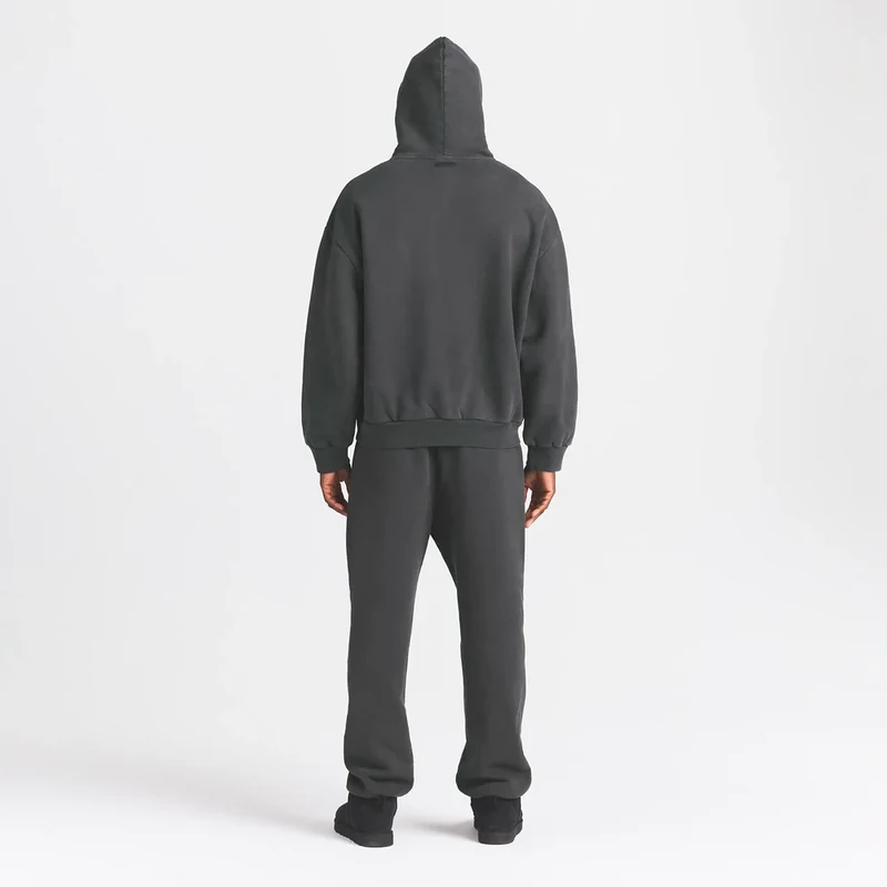 SKIMS Heavyweight Fleece Mens Straight Leg Pant | Onyx, Onyx