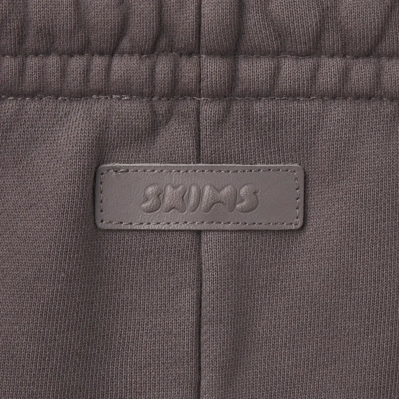SKIMS Heavyweight Fleece Mens Straight Leg Pant | Sterling, Sterling